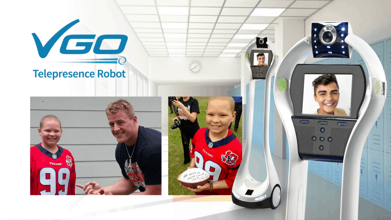 Vgo Telepresence Robot For Education Vecna Healthcare