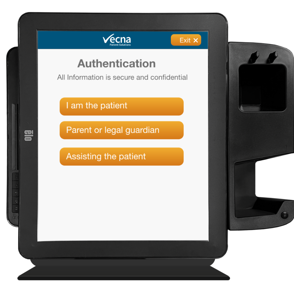 Kiosk Express Check In Vecna Healthcare