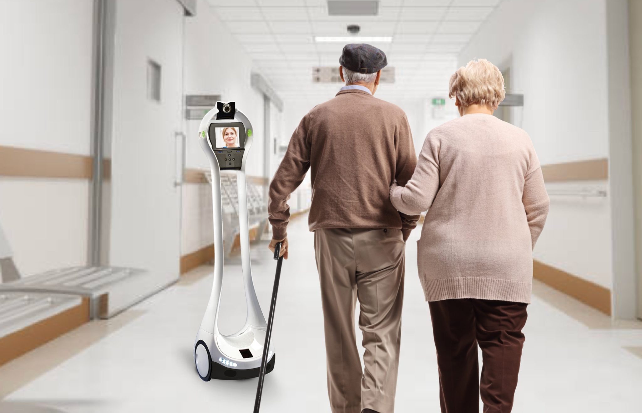 Vgo Telepresence Robot For Patient Intake Vecna Healthcare